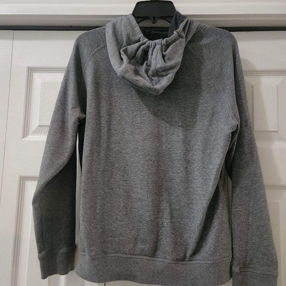 Puma Women Gray Big Logo Long Sleeve Pullover Kangaroo Pocket Hoodie Siz… - Picture 3 of 5